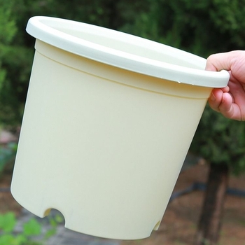 Plastična posuda za biljke s prozračnim dizajnom otvora i kontrolom korijena, pogodna za balkon i stolnu uporabu, izdržljiva