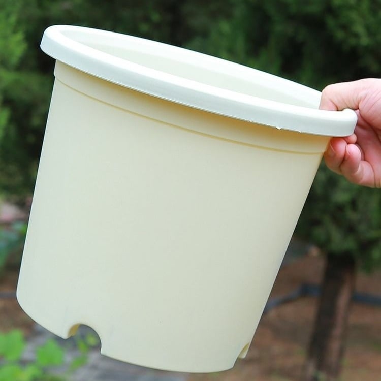 Plastična posuda za biljke s prozračnim dizajnom otvora i kontrolom korijena, pogodna za balkon i stolnu uporabu, izdržljiva