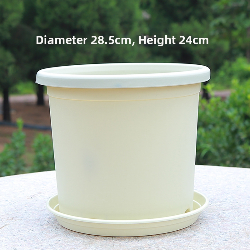 Plastový kvetináč pre rastliny s dýchacím dizajnom a riadením koreňov, vhodný na balkón a na stolné použitie, odolný