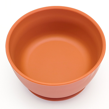 Παιδικό μπολ εκμάθησης από σιλικόνη, στρογγυλό, συμβατό με φούρνο μικροκυμάτων, επιφάνεια ηλεκτροπλακασ, μοντέρνος μινιμαλιστικός σχεδιασμός