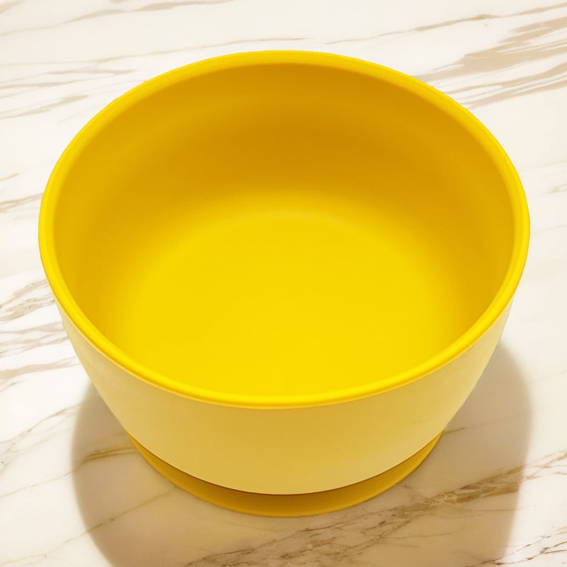 Παιδικό μπολ εκμάθησης από σιλικόνη, στρογγυλό, συμβατό με φούρνο μικροκυμάτων, επιφάνεια ηλεκτροπλακασ, μοντέρνος μινιμαλιστικός σχεδιασμός