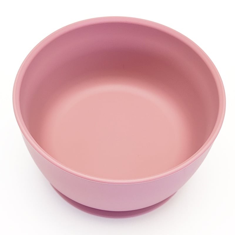 Παιδικό μπολ εκμάθησης από σιλικόνη, στρογγυλό, συμβατό με φούρνο μικροκυμάτων, επιφάνεια ηλεκτροπλακασ, μοντέρνος μινιμαλιστικός σχεδιασμός