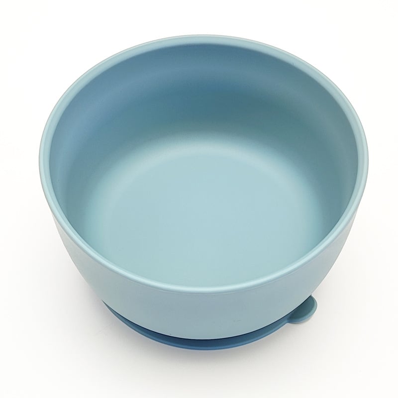 Παιδικό μπολ εκμάθησης από σιλικόνη, στρογγυλό, συμβατό με φούρνο μικροκυμάτων, επιφάνεια ηλεκτροπλακασ, μοντέρνος μινιμαλιστικός σχεδιασμός