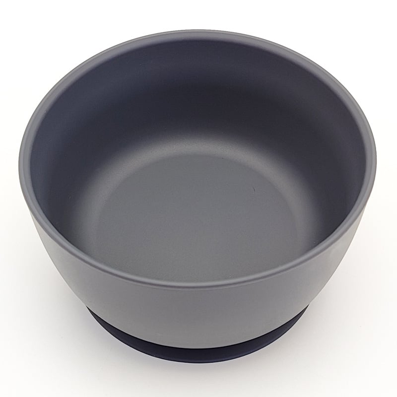 Παιδικό μπολ εκμάθησης από σιλικόνη, στρογγυλό, συμβατό με φούρνο μικροκυμάτων, επιφάνεια ηλεκτροπλακασ, μοντέρνος μινιμαλιστικός σχεδιασμός