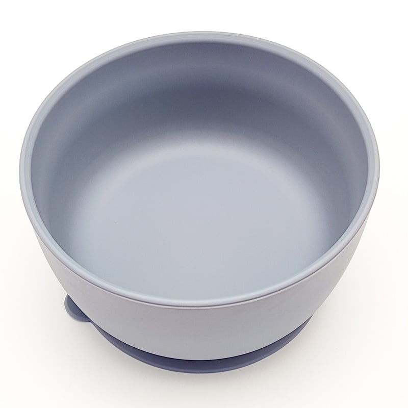 Παιδικό μπολ εκμάθησης από σιλικόνη, στρογγυλό, συμβατό με φούρνο μικροκυμάτων, επιφάνεια ηλεκτροπλακασ, μοντέρνος μινιμαλιστικός σχεδιασμός