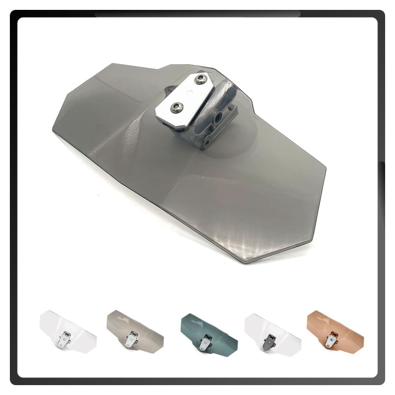 Parbriz universal pentru motocicletă, model G116, material PC