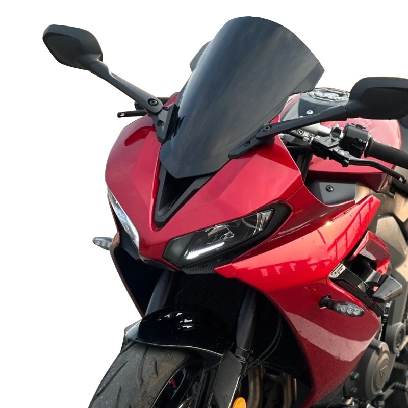 Prednje vjetrobransko staklo Triumph Daytona 660 2024-2025 – PC plastika, bez prilagodbe, kompatibilno Daytona 660 2024-2025