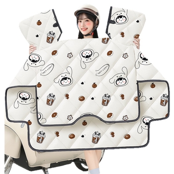 Cuvertură anti-vânt pentru vehicule electrice - PVC, impermeabil, rezistent la intemperii, stil de iarnă, marcă Touran Sheng