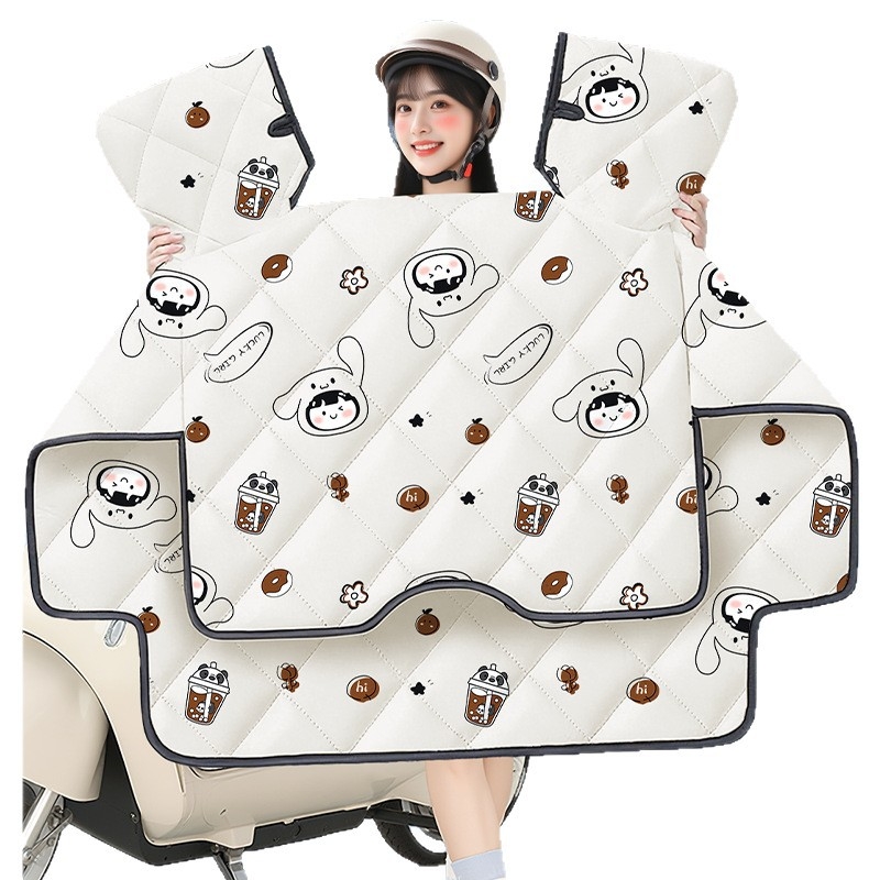 Cuvertură anti-vânt pentru vehicule electrice - PVC, impermeabil, rezistent la intemperii, stil de iarnă, marcă Touran Sheng