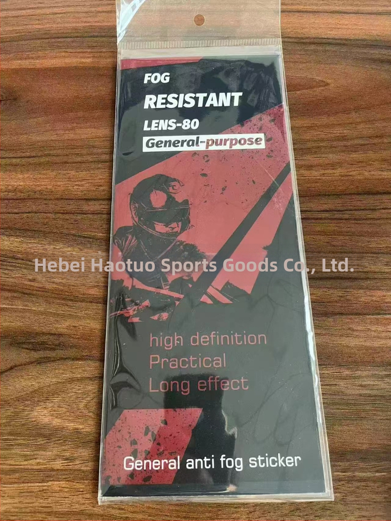 Fólia proti zahmlievaniu prilby ZPK270: PC materiál, 48 g, prispôsobiteľné, UV ochrana, dlhotrvajúci anti-fog