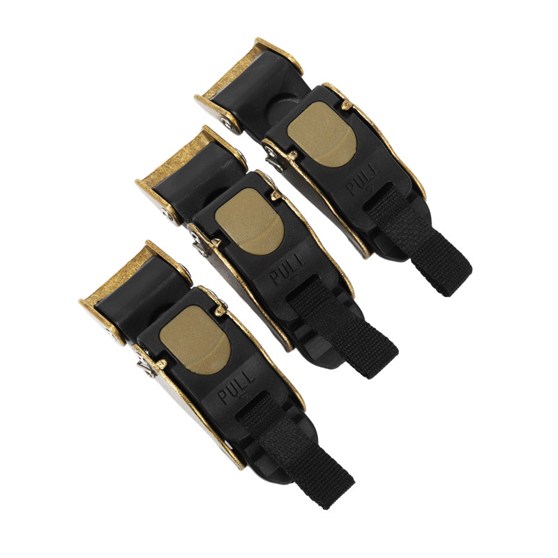 QB11 Catarama rapidă pentru cască, 10 poziții, placată cu cupru, universală pentru curea