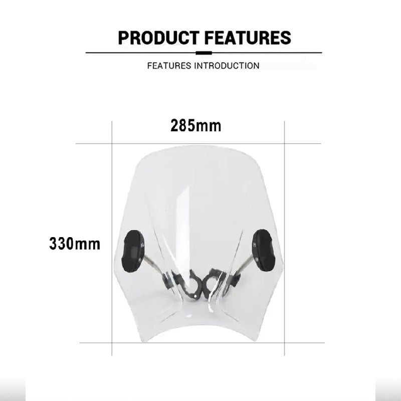 KUANXUN PC Vjetrobran za Univerzalna Vozila — HD Definicija, Univerzalni Model, Tip Vozila: Univerzalno