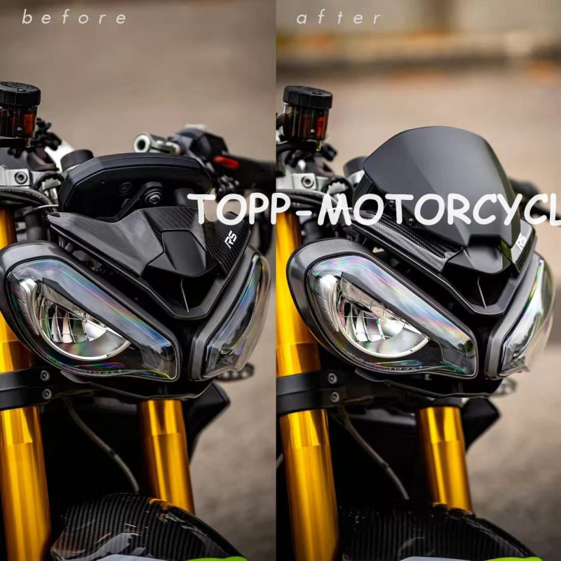 Prednji vetrobran za motocikl Triumph Street Triple 765 RSMoto2, 2023-2025
