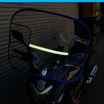 Prednje vjetrobransko staklo za motocikl — prozirno HD, debeli PVC materijal, zaštita od kiše i zaštita za noge, univerzalno za električna vozila zimi