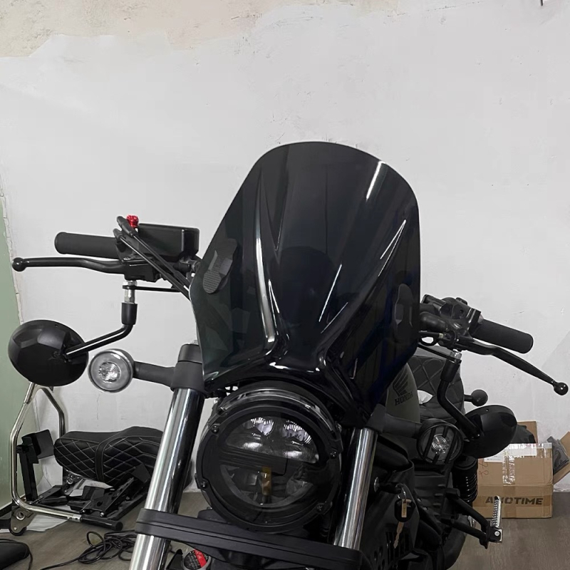 Panel prednjeg vjetrobrana za univerzalni motocikl — PC materijal, KUANXUN, Univerzalni model, Artikal 8920