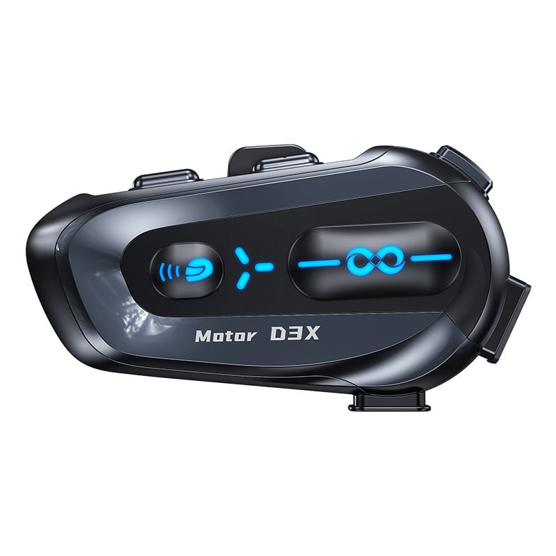 D3/D3X Cască Bluetooth pentru motocicletă – GPS cu voce offline, rezistentă la apă, baterie de 24h, Bluetooth 5.4, partajare muzică și intercom de grup