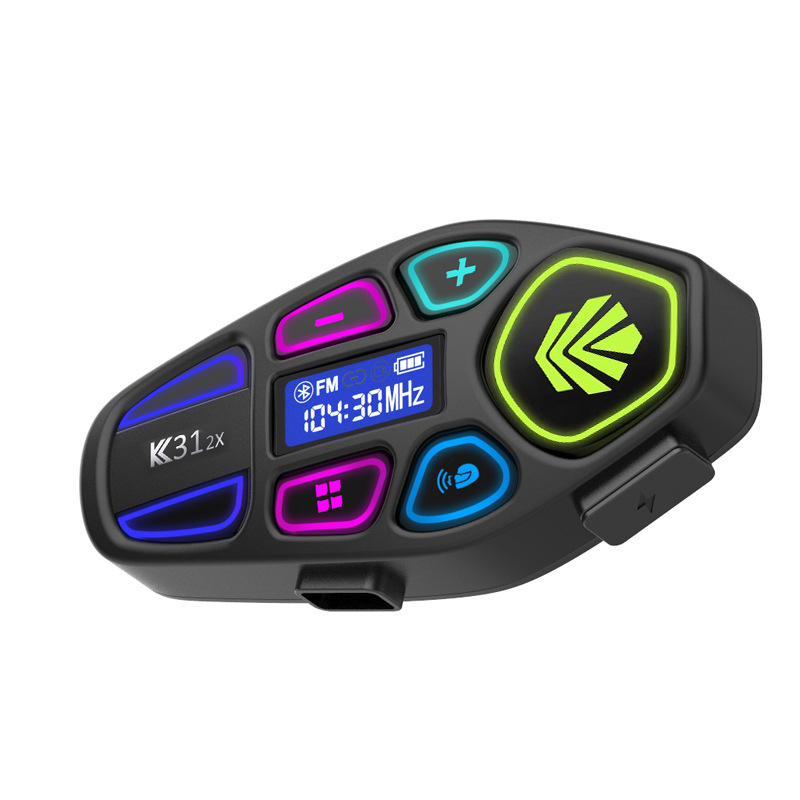 K31 2X căști in-ear cu LED, Bluetooth + NFC, 40h baterie, rază 10m, cip Jieli AC7065F