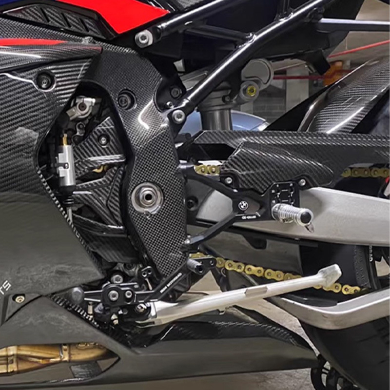 Dingchen aluminijski sklop pedala za podizanje za BMW S1000RR/M1000RR Thunder Edition – stil viteškog oklopa, prilagodljivo