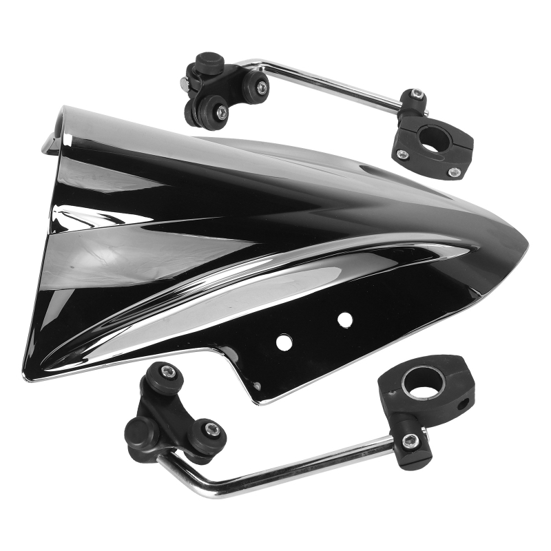 Prednje vjetrobransko staklo za motocikl s ABS-om i metalnim nosačem, otporno na habanje, za Kawasaki Ex300 (2013–2017)