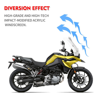 Prednji deflektor prednjeg stakla za BMW F750GS 2018-2021 – zaštita od sunca, otpornost na habanje, protiv ogrebotina