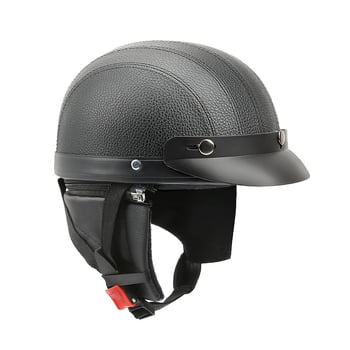 Kaciga za motocikl s vizorom i šalom, retro dizajn za sve sezone (Materijal: ABS + pjena; Marka: JBL; Tip: kaciga za motocikl)
