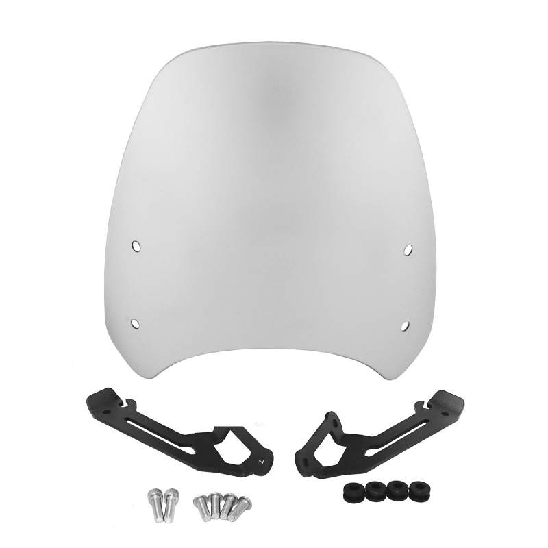 Parbriz frontal pentru Ducati Scrambler 400/800 (2015-2021) - Material: PC plastic - Compatibilitate: Ducati Scrambler 400/800 (2015-2021) - Stil: Windshield