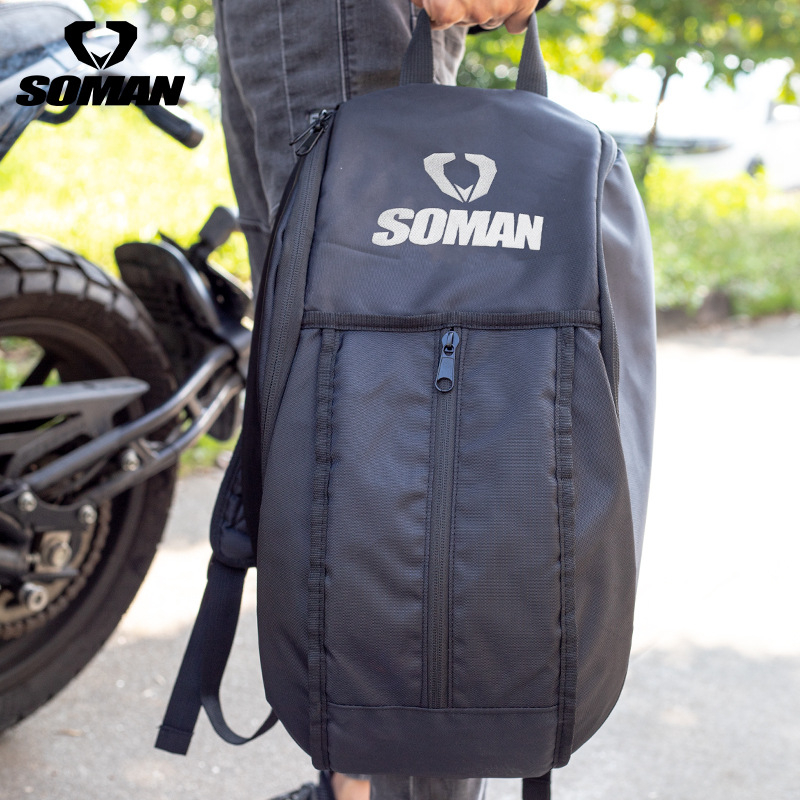Soman torba za kacigu za motocikl – poliester, marka Soman, stil: kaciga torba