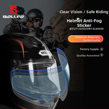 Film prilby vizíra – Ploché zrkadlo, PC materiál, Model TKFWP, Unisex