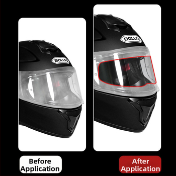 Film prilby vizíra – Ploché zrkadlo, PC materiál, Model TKFWP, Unisex