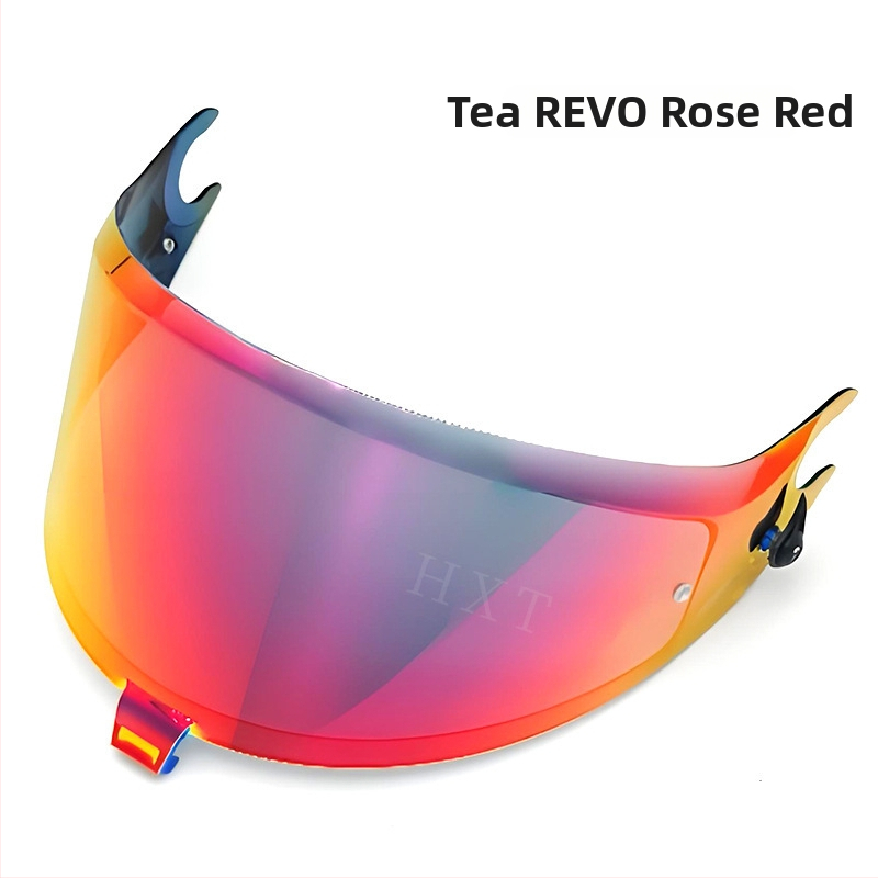 Spartan GT priehľadný štít pre prilbu typu full-face — Kompatibilný so štítmi Shark Spartangt/Pro/RS, Ochrana pred slnkom a UV, Model 2025-02, Prispôsobenie k dispozícii