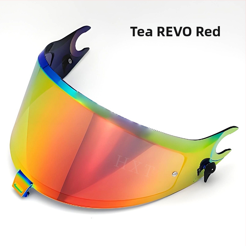 Spartan GT priehľadný štít pre prilbu typu full-face — Kompatibilný so štítmi Shark Spartangt/Pro/RS, Ochrana pred slnkom a UV, Model 2025-02, Prispôsobenie k dispozícii