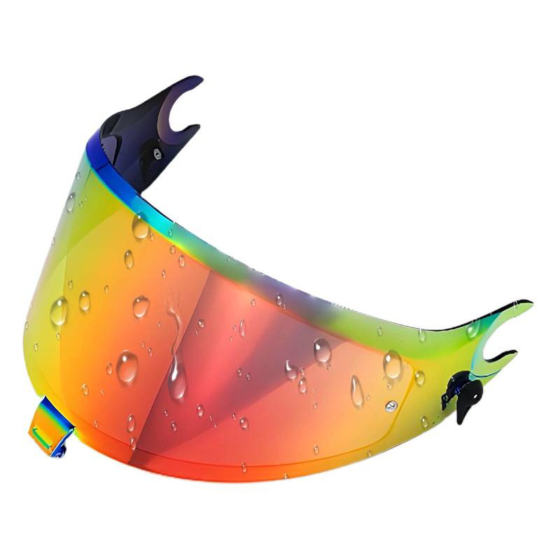 Spartan GT priehľadný štít pre prilbu typu full-face — Kompatibilný so štítmi Shark Spartangt/Pro/RS, Ochrana pred slnkom a UV, Model 2025-02, Prispôsobenie k dispozícii