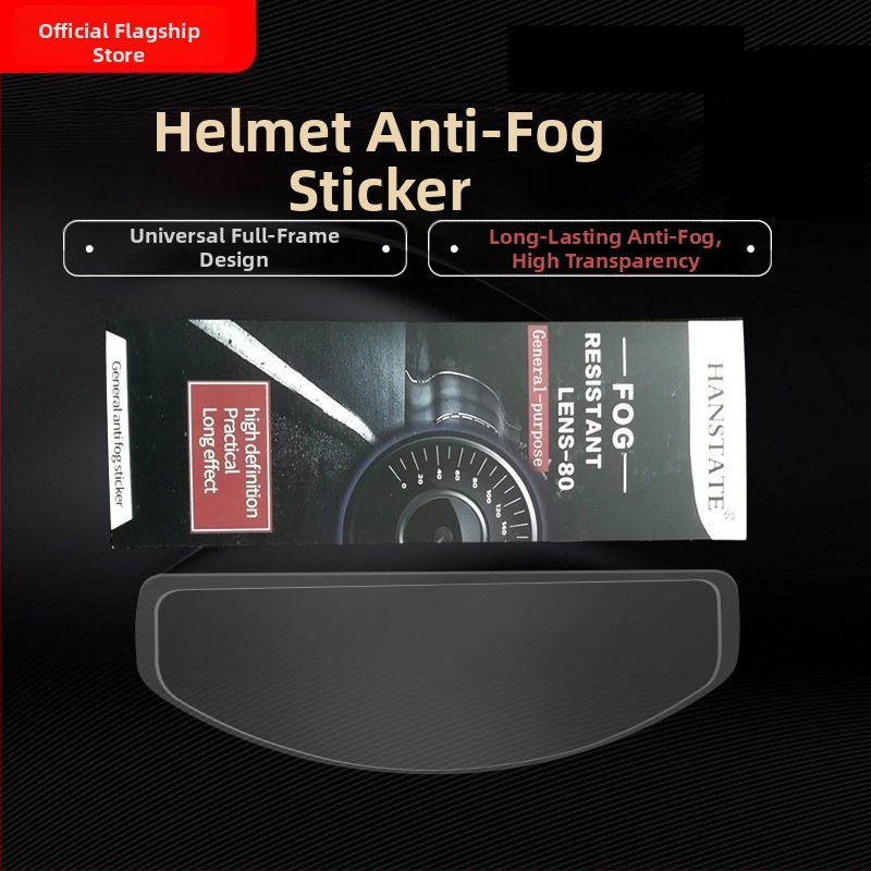 Film proti zahmlievaniu prilby HANSTATE TAC, UV ochrana, HD priehľadnosť, dlhodobé anti-fog účinky