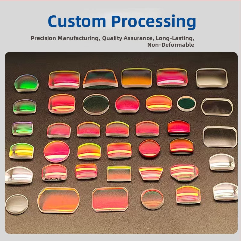 Šošovka zamerania s červeným bodom, optické okno pre mikroskopický laserový prístroj, vhodný pre letecký priemysel, medicínu, vojenské a meracie aplikácie