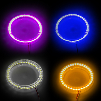 Decorare lentilă far LED cu COB Angel Eye Ring și far de ceață – 24V, 5W, 500 lm, IP55, Carcasă PC