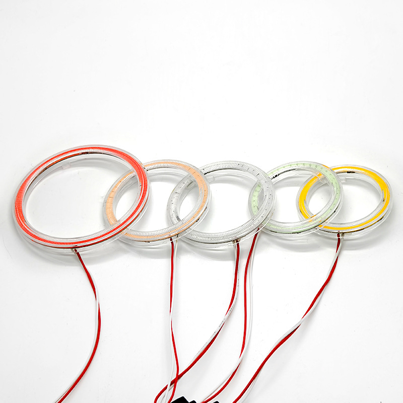 Decorare lentilă far LED cu COB Angel Eye Ring și far de ceață – 24V, 5W, 500 lm, IP55, Carcasă PC