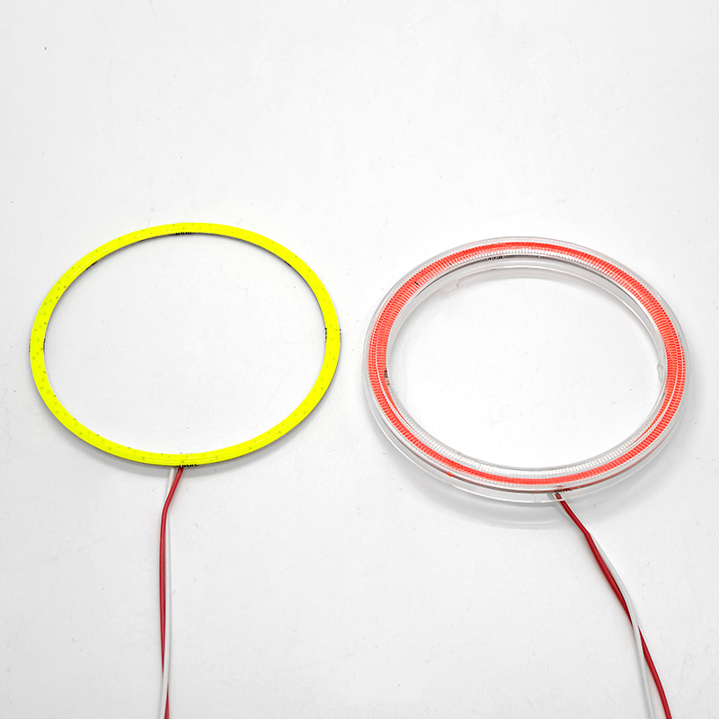 Decorare lentilă far LED cu COB Angel Eye Ring și far de ceață – 24V, 5W, 500 lm, IP55, Carcasă PC