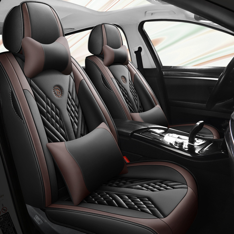 Royal Breeze Navlaka za auto sjedalu od pune kože, univerzalna za sve sezone