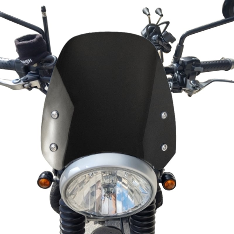 Prednje vjetrobransko staklo za Triumph Street Twin 900 (2019–2022) | Materijal: PC plast | Kompatibilnost: Street Twin 900 | Težina: 0.6 kg