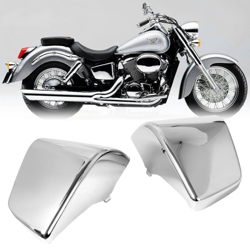 Kryt baterije i bočni poklopac za Honda Shadow ACE VT750 97-03 — ABS, vodootporni zaštitni poklopac