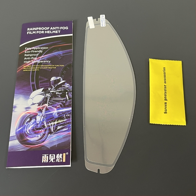 Antifog nálepka na šošovku prilby motocykla, kompatibilná s AGV K1/K3/K5 plná aj čiastočná prilba, PET materiál, prispôsobiteľné spracovanie, štýl Dedicated 1#, špecifikácie 232