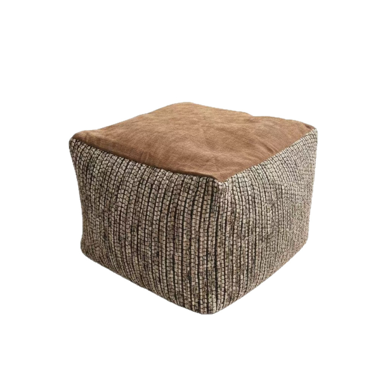 Teksturirani futon madrac s EPP punjenjem, 100% pamuk, uklonjivo i perivo, minimalističkog stila, za dnevni boravak, spavaću sobu i radni prostor