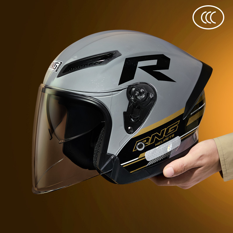 RNG BY-705 ABS kaciga za motor, 3/4 stil, 3C potvrđena GB811-2022A, za odrasle