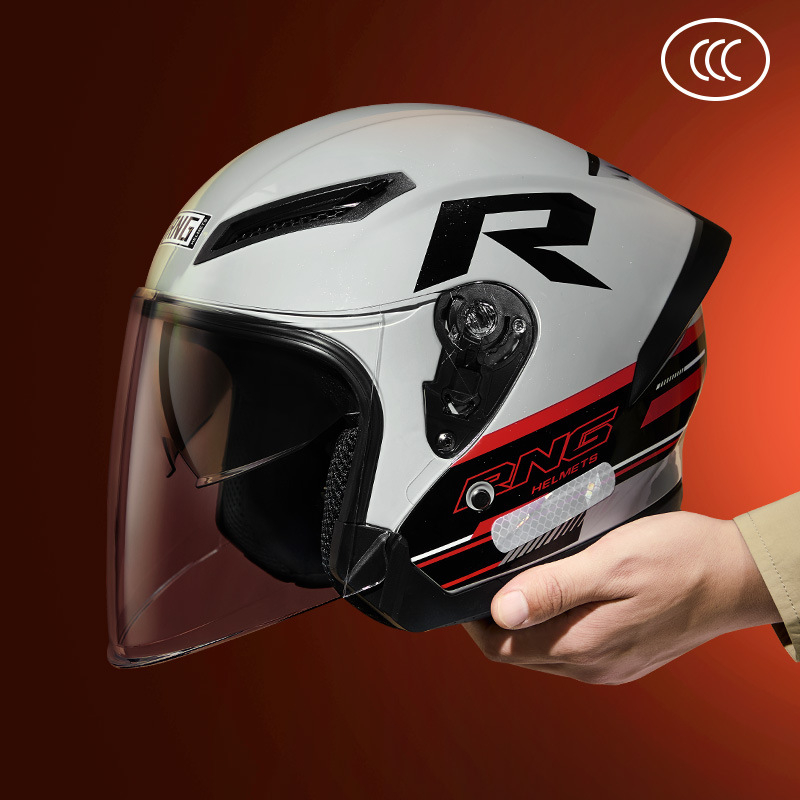 RNG BY-705 ABS kaciga za motor, 3/4 stil, 3C potvrđena GB811-2022A, za odrasle