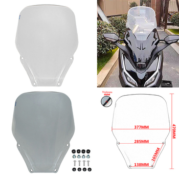 Prednje vjetrobransko staklo za Honda Forza 350 NSS350 (2021-2025) – PC plastika, HO-5476-3356
