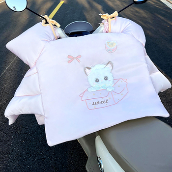 Vjetrozaštitni quilt za električne motocikle, s flis unutarnjim i dodatnom debljinom, vodootporno, od Oxford platna, kompatibilno s Yadea i Aima.