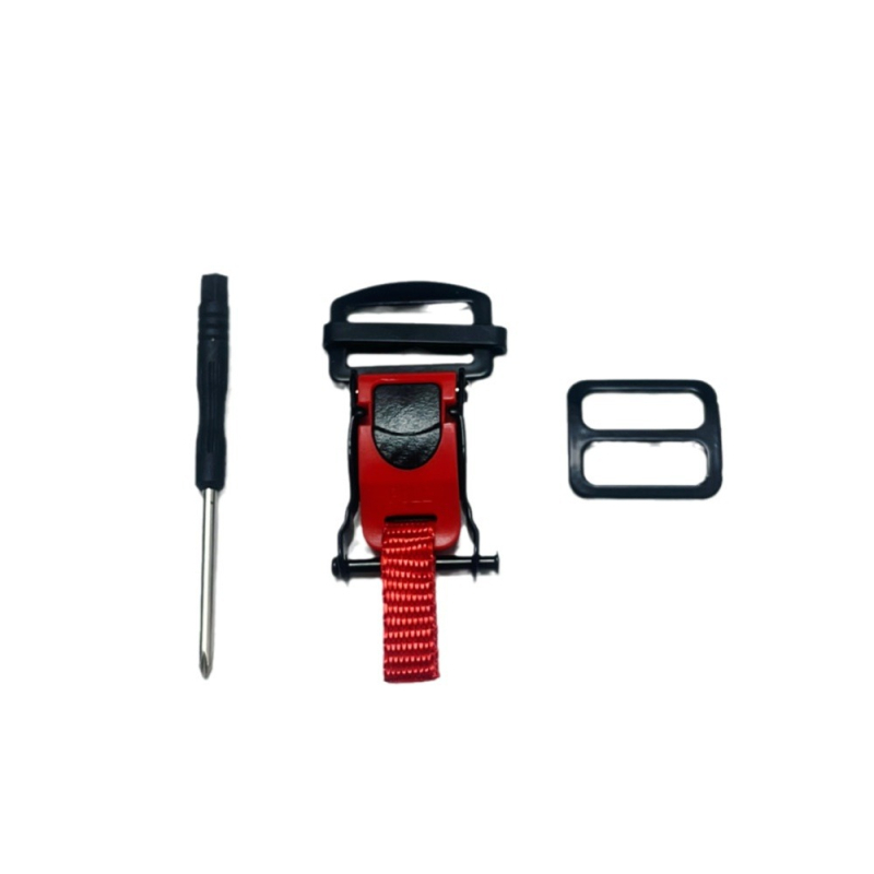 Brava za kacigu motocikla s brzim otpuštanjem — prilagođeni dvostruki D remen, univerzalna kompatibilnost s AGV, Shoei, Ava i Moses