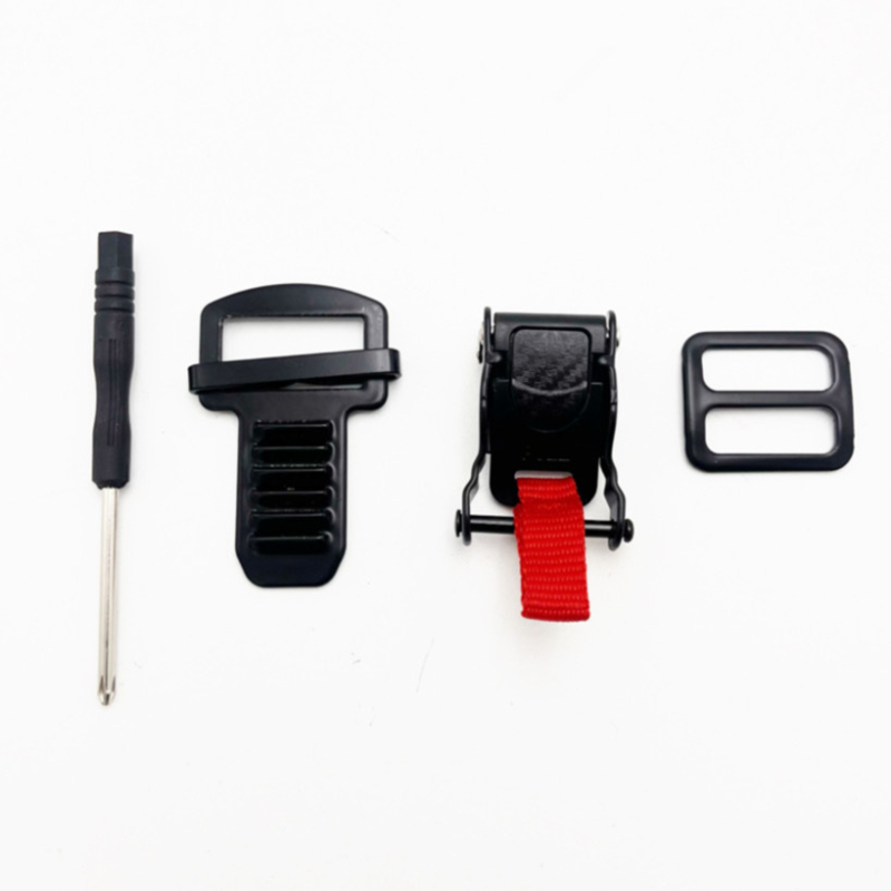 Brava za kacigu motocikla s brzim otpuštanjem — prilagođeni dvostruki D remen, univerzalna kompatibilnost s AGV, Shoei, Ava i Moses