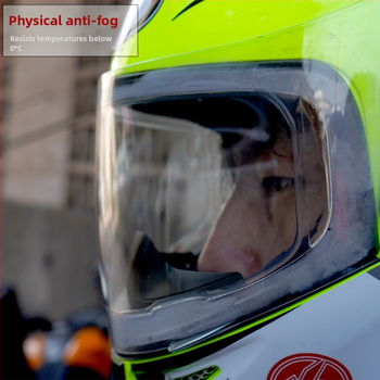 Film pentru lentila căștii de tip rally KRIOS/TVD – material TAC, protecție UV, transparență HD, antifog de durată