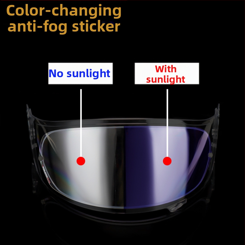 Film pentru lentila căștii de tip rally KRIOS/TVD – material TAC, protecție UV, transparență HD, antifog de durată